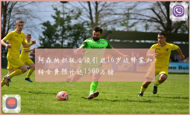 阿森纳积极洽谈引进16岁边锋蒙加转会费预计达1500万镑