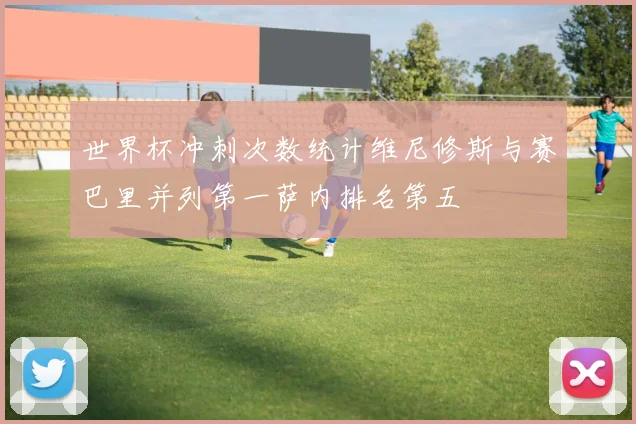 世界杯冲刺次数统计维尼修斯与赛巴里并列第一萨内排名第五