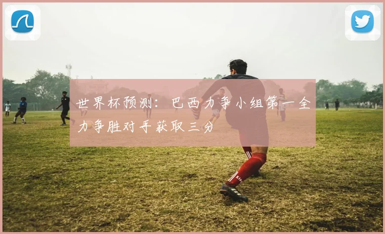 世界杯预测：巴西力争小组第一全力争胜对手获取三分